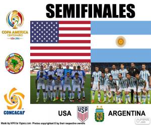 Puzzle ΗΠΑ-ARG, Copa America 2016